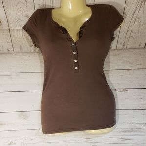 2 for 15 American Eagle Outfitters Brown Tee